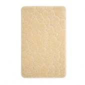 Коврик для ванной комнаты натуральный, 50*80 см, STONE, NATURAL FOR-PP-STN50-80NAT - КОЛОРЛОН ВТД Новосибирск