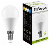 13W 230V E14 4000K G45, LB-950 Feron - КОЛОРЛОН ВТД Новосибирск