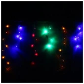 Бахрома для дома 1,5 х 0,3/0,5 м, 48 ламп LED, Мультицвет, 4 режима, прозр.пров.с возм.соед. - КОЛОРЛОН ВТД Новосибирск