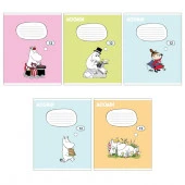 Тетр 12л скр А5 лин карт MOM11/5-EAC Moomin (гофр120_(6*20)) - КОЛОРЛОН ВТД Новосибирск