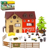 JB0212349 Игровой наб "Ферма с домом" на бат.,в/к 28х12,5х18 см - КОЛОРЛОН ВТД Новосибирск