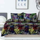 КПБ 1.5 перкаль "WENGE" Young (70х70) рис. 60119-1 Graffiti - КОЛОРЛОН ВТД Новосибирск