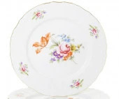 Тарелка мелкая 25 см; "Bernadotte", декор "Мейсенский букет"  P1750045JQZ5309011 - КОЛОРЛОН ВТД Новосибирск