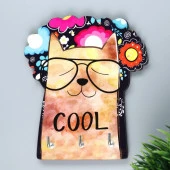 Ключница "Кот в очках Сool" 4705860 - КОЛОРЛОН ВТД Новосибирск