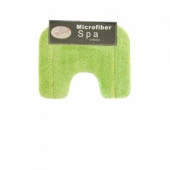 Коврик для унитаза Lux Border ПЛЮШ 45*55 Green зеленый - КОЛОРЛОН ВТД Новосибирск
