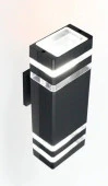 Фасадный General GWL-2MR16-GU10-S-IP65 Черный с двойным рассеивателем Катет - КОЛОРЛОН ВТД Новосибирск