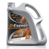 Масло G-Energy Synthetic Active 5W30, API SL/CF, синт 4л - КОЛОРЛОН ВТД Новосибирск