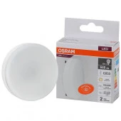 Лампа LEDVANCE LED 8 Вт GX53 3000К 640Лм таблетка 220 В (замена 60Вт) OSRAM - КОЛОРЛОН ВТД Новосибирск