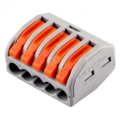 Stekker LD222-415 (5шт.) клемма 5-ая (0,08-4мм2), 450В, 32А - КОЛОРЛОН ВТД Новосибирск