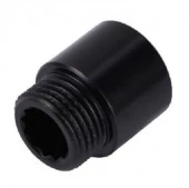 Удлинительная гайка. черная 1/2"г/ш-50 мм - КОЛОРЛОН ВТД Новосибирск