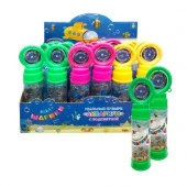 Т596861toy Мы-шарики! мыл.пуз., "Аквариум", 2-в-1 игра + фонарик, бутылка с крутящ. насадкой, 50 мл, - КОЛОРЛОН ВТД Новосибирск