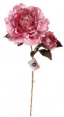 Искусственные цветы "FLOWERS GLAMOUR" 60см Пионы 2 цветка розовые 993-0982 - КОЛОРЛОН ВТД Новосибирск