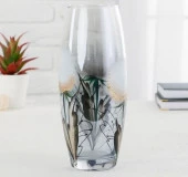 Ваза  FLORA 'Бриз голубой' d-8см 11,5х26 см 4852240 - КОЛОРЛОН ВТД Новосибирск