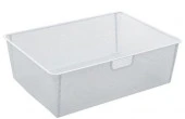 Корзина мелкосетчатая ПРАКТИК Home GBM 60х20 белая 185x578x423 мм - КОЛОРЛОН ВТД Новосибирск