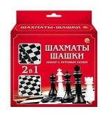 ***12. ШАХМАТЫ, ШАШКИ в коробке + европодвес с полями (Арт. ИН-1618) - КОЛОРЛОН ВТД Новосибирск