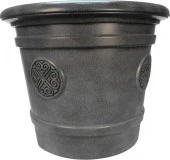 Горшок-кашпо для цветов Medallion d=61  80 Л.  Е80-8 Графит - КОЛОРЛОН ВТД Новосибирск