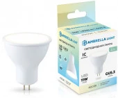 11W Лампа 161104 LED MR16 11W IC GU5.3 4000K 175-265V Н - КОЛОРЛОН ВТД Новосибирск