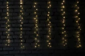Гирлянда Занавес Роса 3х2м 200LED  10 нитей, 8 режимов, теплый белый арт.10922-8136-1 Код272803 - КОЛОРЛОН ВТД Новосибирск