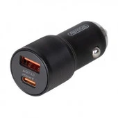 Зарядное устройство (адаптер) 12/24V 25W USB Type-C (PD) SKYWAY черный - КОЛОРЛОН ВТД Новосибирск
