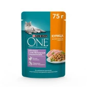 75Г КОРМ PURINA ONE ДЛЯ КОШЕК ЧУВСТ ПИЩ КУР  67085 - КОЛОРЛОН ВТД Новосибирск