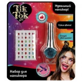 лак для ногтей и стразы, цвет СИНИЙ TIK TOK GIRL  NP77450TTG - КОЛОРЛОН ВТД Новосибирск