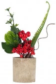 Декоративное искусственное растение 29x16x11см арт.90929 (НГ) - КОЛОРЛОН ВТД Новосибирск