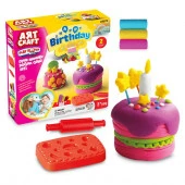 03575 Игрушка AЯT CRAFT Набор для лепки Мини-торт, тесто 3х50г - КОЛОРЛОН ВТД Новосибирск