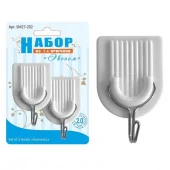 Набор 2-х крючков "Эконом" круг. NEW SM27-202 - КОЛОРЛОН ВТД Новосибирск