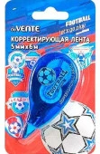 Коррект. лента deVENTE 5мм* 6м "Football" 4062311 син.прозр.корп.,фронт.аппл.,карт.блист. - КОЛОРЛОН ВТД Новосибирск