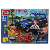 320493 Конструктор LADA 4х4: авария с велосипедистом, 76 дет. (легко собрать) Город мастеров в кор.8 - КОЛОРЛОН ВТД Новосибирск