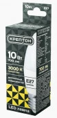 10W Лампа КРЕПТОН LED B35 10W E27 3000K свеча - КОЛОРЛОН ВТД Новосибирск