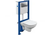 ***Инсталляция комплект Cersanit CITY CO DPL EO slim LINK PRO, кн ESTETICA хром глянцевый - КОЛОРЛОН ВТД Новосибирск