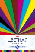 16Бц4_32409 Набор бумаги цветной 16л 16 цв. А4ф бум газетная Обл. мел.картон на ск-Цветные лучи- - КОЛОРЛОН ВТД Новосибирск