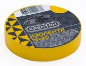 Изолента ПВХ 15мм/20м/0,13мм желтая КРЕПТОН - КОЛОРЛОН ВТД Новосибирск