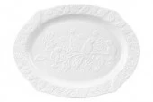 Блюдо "Птички на ветке" 30,5*23*2 см  540258 - КОЛОРЛОН ВТД Новосибирск