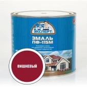ЭКСПЕРТ Эмаль ПФ-115 глянц вишневая RAL 3005  (1,8кг; 6шт) - КОЛОРЛОН ВТД Новосибирск