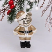 Ёлочная игрушка "Волшебный медвежонок" 8*5*12 см, шампань 916-0794 - КОЛОРЛОН ВТД Новосибирск