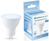 13W Лампа 161306 LED MR16 13W IC GU5.3 6400K 175-265V - КОЛОРЛОН ВТД Новосибирск