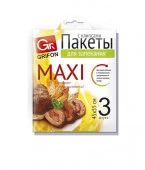 Пакет для запекания универсальный Grifon MAXI 45*55 см, 3 шт. в101-212 - КОЛОРЛОН ВТД Новосибирск