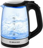 Чайник электрический BRAYER BR1040BK черный - КОЛОРЛОН ВТД Новосибирск