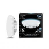 Лампа Gauss GX53 8W 690lm 4100K LED - КОЛОРЛОН ВТД Новосибирск
