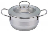 Кастрюля BK-1627 с крышкой 2,2 л Premium MINI POT - КОЛОРЛОН ВТД Новосибирск