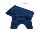 Набор ковриков для ванной комнаты ZALEL  60*100 2-пр D.BLUE - КОЛОРЛОН ВТД Новосибирск