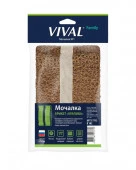 VIVAL Мочалка крапива прямоугольная  К104 МПВ-39К102 17713 - КОЛОРЛОН ВТД Новосибирск