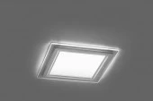 29653 12W Led Встраиваемый светильник AL2121, 4000K, белый квадрат - КОЛОРЛОН ВТД Новосибирск
