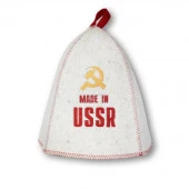 ***Б406 Шапка банная "СССР", войлок - КОЛОРЛОН ВТД Новосибирск