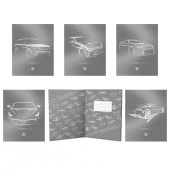 Тетр 48л скр А5 кл 11783/5-EAC мет краска тисн фольг Silver Car Sev (гофр45_(3*15)) - КОЛОРЛОН ВТД Новосибирск