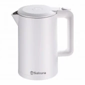 SAKURA Чайник электр SA-2170W (1.7) бел - КОЛОРЛОН ВТД Новосибирск