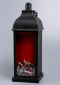 Светильник декоративный Фонарь 32х14х14см LED имитация огня арт.2024-0471 Код273126 - КОЛОРЛОН ВТД Новосибирск