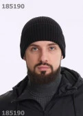 CLEVER 433789вн Шапка мужская, *, Черный - КОЛОРЛОН ВТД Новосибирск